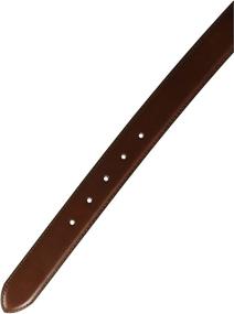 img 1 attached to 👔 Stylish Florsheim Pinseal Leather Cordovan Men's Belt Accessories: Multiple Sizes Available!