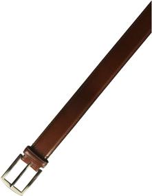 img 2 attached to 👔 Stylish Florsheim Pinseal Leather Cordovan Men's Belt Accessories: Multiple Sizes Available!