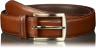 👔 stylish florsheim pinseal leather cordovan men's belt accessories: multiple sizes available! logo