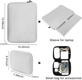 img 2 attached to ICasso Compatible MacBook Protector Keyboard Laptop Accessories and Bags, Cases & Sleeves