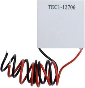 img 3 attached to Aideepen TEC1-12706 12V 6A 60W: 5шт. Кулер-теплоэлектрический модуль с пластиной радиатора 40x40MM - эффективное решение для охлаждения