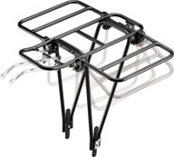 🚲 cyclingdeal bike bicycle cargo rack - versatile touring rear carrier with adjustable size, lightweight aluminum construction, and high load capacity of 55 lbs/25kg логотип