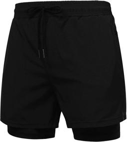 img 3 attached to COOFANDY Shorts Running Training Bodybuilding Men's Clothing and Active