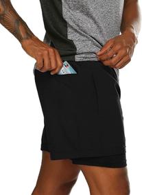 img 1 attached to COOFANDY Shorts Running Training Bodybuilding Men's Clothing and Active