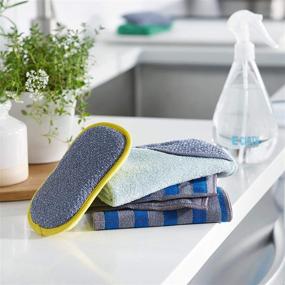 img 2 attached to 🧽 Revolutionize Your Kitchen Cleaning with e-cloth 10601: 2 High-performance Cleaning Cloths