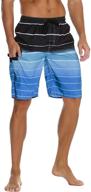 unitop bathing surfing striped blue 34 sports & fitness for water sports logo