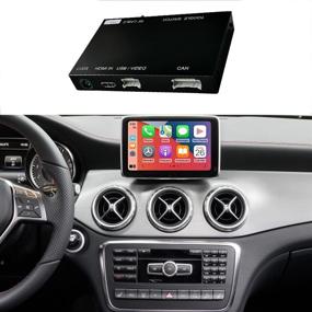 img 4 attached to Беспроводной набор оборудования для модернизации Carplay Decoder для Mercedes Benz CLA/GLA класс CLA200 CLA250 GLA200 GLA250 2013-2015 года, позволяющий использовать беспроводное/проводное подключение Android Auto, Mirrorlink, поддержку камеры заднего вида.