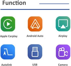 img 2 attached to Беспроводной набор оборудования для модернизации Carplay Decoder для Mercedes Benz CLA/GLA класс CLA200 CLA250 GLA200 GLA250 2013-2015 года, позволяющий использовать беспроводное/проводное подключение Android Auto, Mirrorlink, поддержку камеры заднего вида.