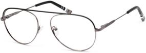 img 4 attached to OCCI Fashion Eyewear Non Prescription C1 Black