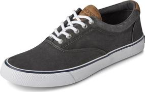 img 4 attached to 👟 SPERRY Mens Striper Sneaker Black: Stylish Men's Shoes and Fashionable Sneakers