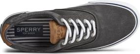 img 1 attached to 👟 SPERRY Mens Striper Sneaker Black: Stylish Men's Shoes and Fashionable Sneakers