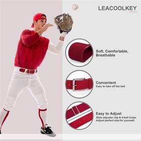 img 3 attached to 🧢 LEACOOLKEY Adjustable & Comfortable Baseball Cap with Elastic Fit