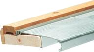 📏 frost king adjustable sill threshold, 36" length x 5.625" width x 1.3125" height, aluminum, 3' length x 5.625" width x 1.375" height, mill finish logo