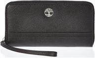 👜 stylish timberland leather wristlet wallet: perfect women's handbag & wallet combo! logo