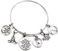 kit's kiss yoga bracelet: 🧘 perfect yoga jewelry for enthusiasts and instructors! logo