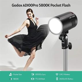 img 3 attached to GODOX AD100Pro Photography Wilreless Rechargeable