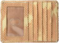 🐍 metallic snake women's handbags & wallets from hobo euro slide logo