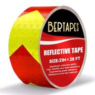 waterproof reflective tape with high viscosity for enhanced visibility - red logo