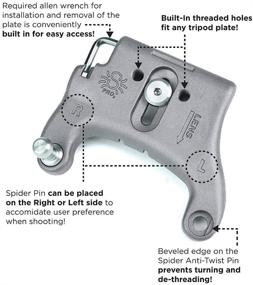 img 2 attached to Spider Camera Holster SpiderPro Plate