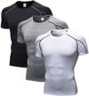 zengvee high elastic compression training 1053black men's clothing and active logo