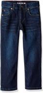 👖 enhanced seo: tommy hilfiger boys' denim stretch jeans logo