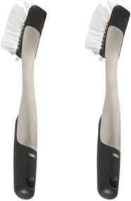 img 4 attached to OXO SteeL Dish Brush 2 Pack