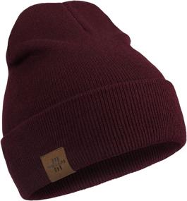 img 4 attached to Winter Beanie Acrylic Unisex Cuffed Outdoor Recreation and Hiking & Outdoor Recreation Clothing