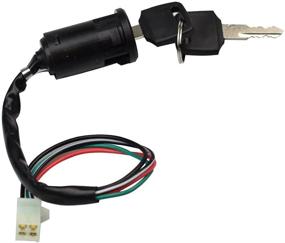 img 3 attached to Проводной гарнитур LAXEEM Wire Harness Wiring Loom CDI Ignition Coil Spark Plug Rebuild Kit: Улучшение производительности для квадроциклов, трициклов, багги и карт от 50 до 125 куб. см.