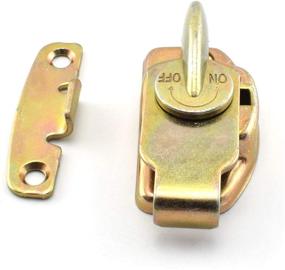 img 2 attached to SDTC Tech 2 Pack Dining Table Locks - Metal Spring Buckle Latches for Table Leaf