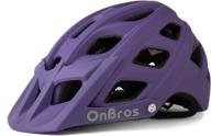 onbros mountain bicycle helmets lightweight logo