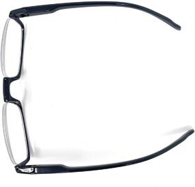 img 1 attached to Rectangle Reading Glasses Rimless Readers