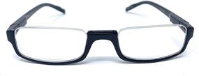 img 4 attached to Rectangle Reading Glasses Rimless Readers