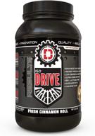 isodrive premium whey isolate (cinnamon roll) - enhance your protein intake with a scrumptious twist logo