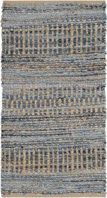 img 4 attached to 🏖️ Safavieh Cape Cod Collection CAP353A Coastal Handmade Flatweave Braided Jute Accent Rug, 2'3" x 4', Natural and Blue