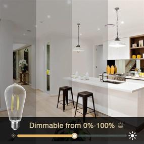 img 2 attached to Улучшите освещение вашего дома с помощью SHINESTAR Dimmable Daylight Filament ламп