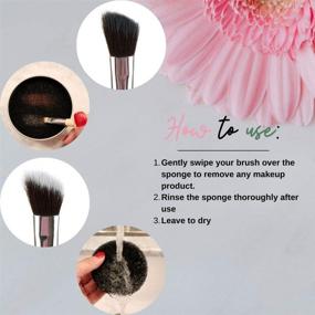 img 2 attached to LilyLeaf Makeup Brush Removal Sponge