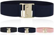 👗 mijiu women's elastic stretch fashion belts - the perfect ladies' accessory logo