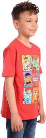 img 1 attached to 🧒 Toy Story 4 Little Boys' Characters Short Sleeve Graphic T-Shirt by Pixar