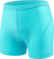 🚴 balaef women's cycling underwear: 3d padded biking shorts for comfortable mountain riding logo