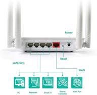 wavlink ac1200 wifi router - high power dual band 🔥 gigabit (5ghz+2.4ghz) wireless internet router with long range coverage, 1200mbps speed logo