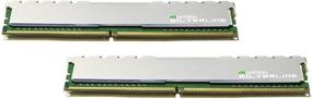 img 3 attached to 💻 Оперативная память для настольного компьютера Mushkin SILVERLINE серии DDR4 - 32 ГБ (2x16 ГБ) набор памяти DIMM - 2400 МГц (PC4-19200) CL-17 - 288-контактный 1.2В модуль RAM - без ошибок ECC - двухканальный режим - радиатор Stiletto V2 серебристого цвета - (MSL4U240HF16GX2)