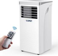 🌀 luko 3-in-1 portable air conditioner 12000 btu for rooms up to 450sq ft - dehumidifier, fan with exhaust hose, window seal, wheels, remote logo