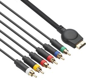 img 2 attached to Enhance your Gaming Experience with the 6FT PS3 Component AV Cable for Playstation 3 and Playstation 2 [Playstation 3 Compatible]