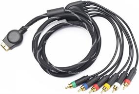 img 4 attached to Enhance your Gaming Experience with the 6FT PS3 Component AV Cable for Playstation 3 and Playstation 2 [Playstation 3 Compatible]