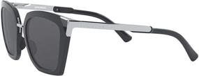 img 2 attached to Enhance Your Style with Oakley Women's OO9445 Sideswept Square Sunglasses