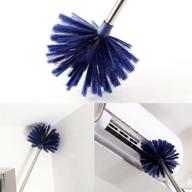 🧹 meibei removable and washable cobweb duster with long handle-72.1&#34;, non-scratch bristles brush for cleaning high ceilings, book shelves, and curtain rods logo