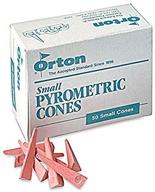 🔥 industrial, pottery, and hobby kilns: cone 04 pyrometric cones - accurate firings (package of 50) logo