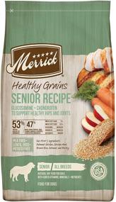 img 4 attached to Merrick Senior Dry 🐶 Dog Food: Real Meat Formula