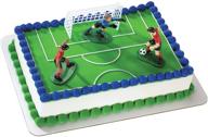 ⚽ soccer decoset cake decoration - kick off boys logo