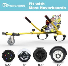 img 2 attached to EverCross Hoverboard Attachment Adjustable Suitable Sports & Fitness